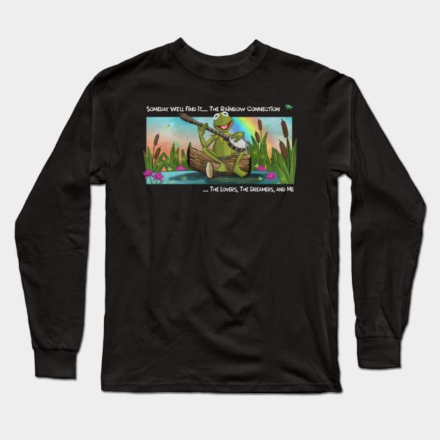 the Rainbow Connection Long Sleeve T-Shirt by Michael McElroy